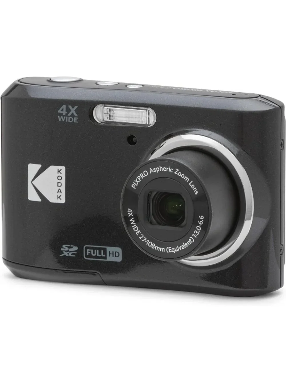 16MP Compact Digital Camera with 4X Optical Zoom, Lightweight & Easy to Use